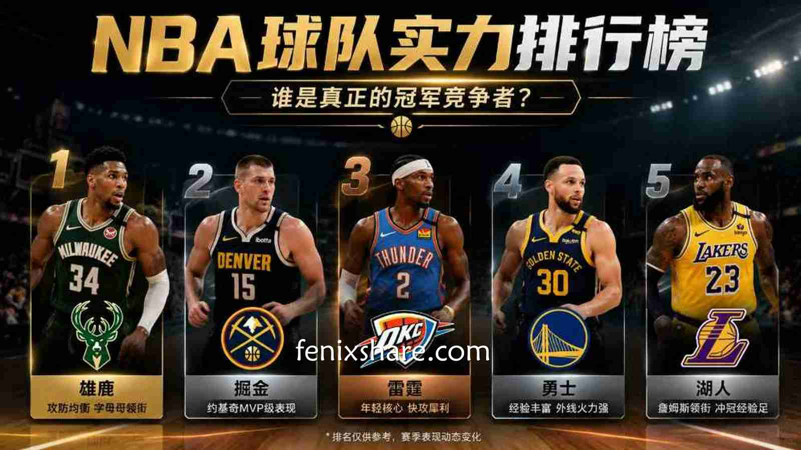 完美体育NBA球队排行分析：揭秘2026冠军热门球队